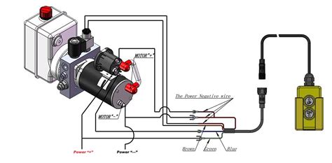 hydraulic motor hookup